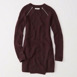 Abercrombie asymmetric sweater dress size M, women
